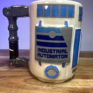 Star Wars Galaxys Edge R2-D2 Astromech Sculpted Mug Industrial Automation Movie